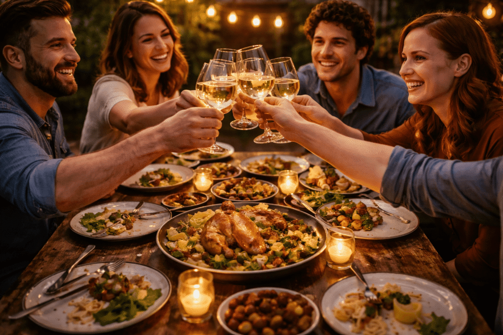 Cena con Amigos en Casa Ideas Fáciles y Deliciosas
