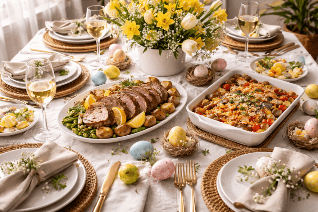 Cena de Pascua: Qué Servir para una Mesa Especial