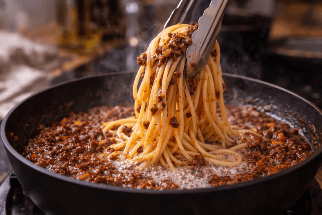 Espagueti a la Boloñesa: La Receta Casera que Se Vuelve Tradición