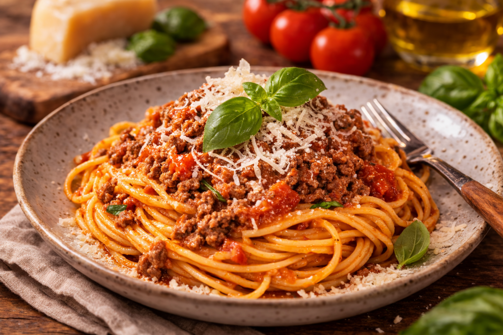 Espagueti a la Boloñesa: La Receta Casera que se Convierte en Tradición