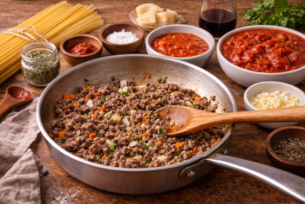 Espagueti a la Boloñesa: La Receta Casera que se Convierte en Tradición