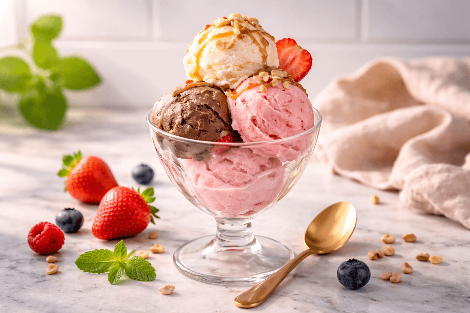 Helado Casero de 3 Ingredientes: Solo 3 Ingredientes y Queda Deliciosa