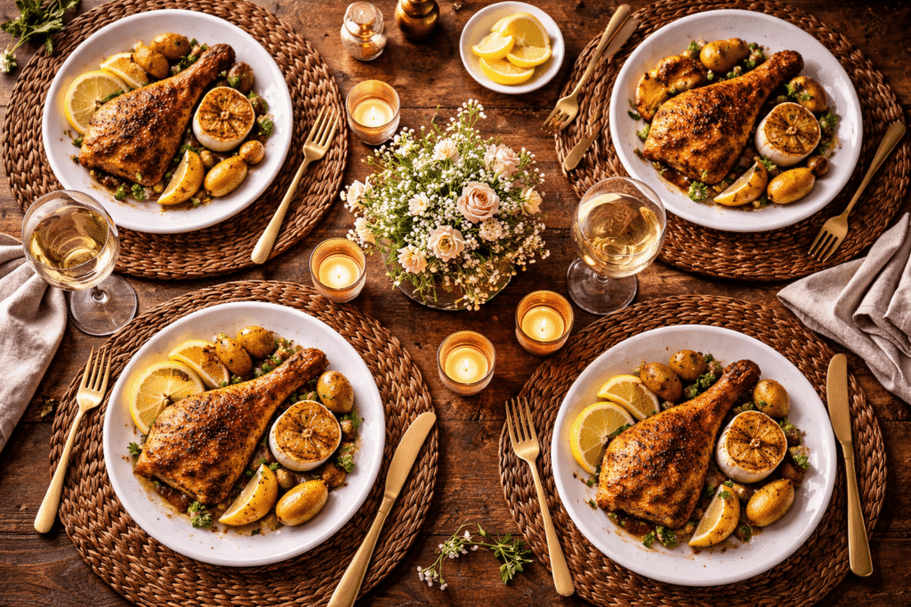 Menú Completo para Cena de 6 Personas: Ideas que Sorprenden