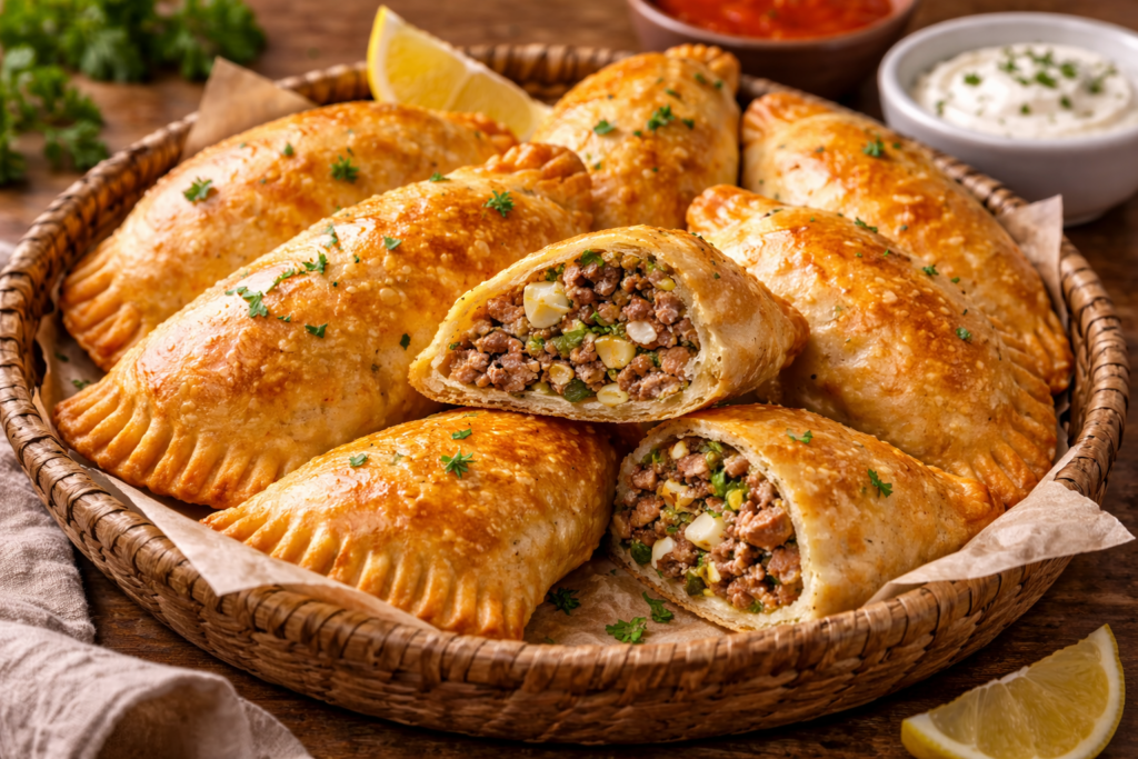 Pastel Casero de Carne: Masa Crujiente y Relleno Irresistible