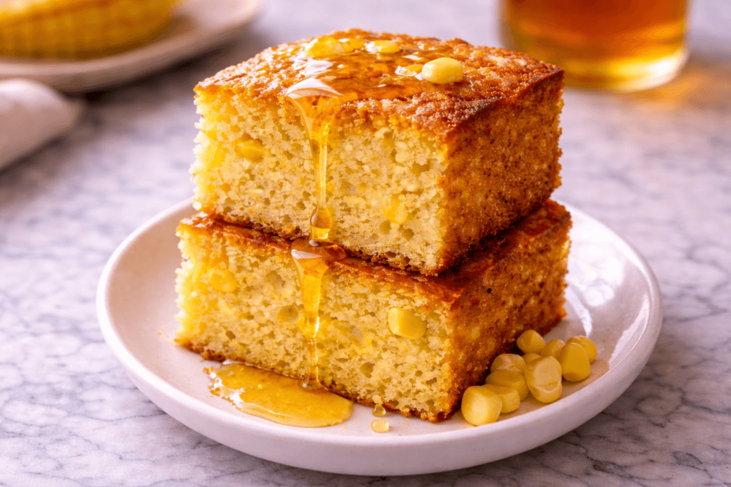 Pastel Casero de Harina de Maíz