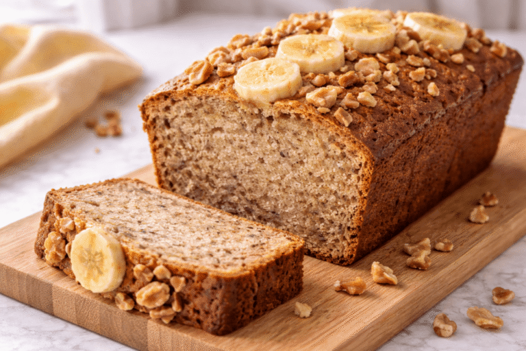 Pastel de Plátano Fitness: Sin Azúcar