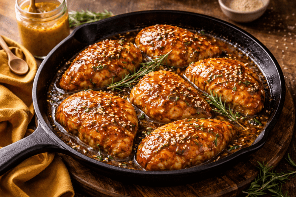 Pollo a la Mostaza y Miel: el Equilibrio Perfecto entre Dulce y Picante