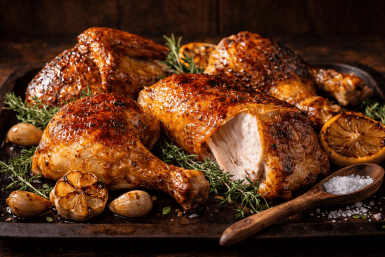 Pollo al Horno con Costra Crujiente: el Secreto para una Piel Perfecta