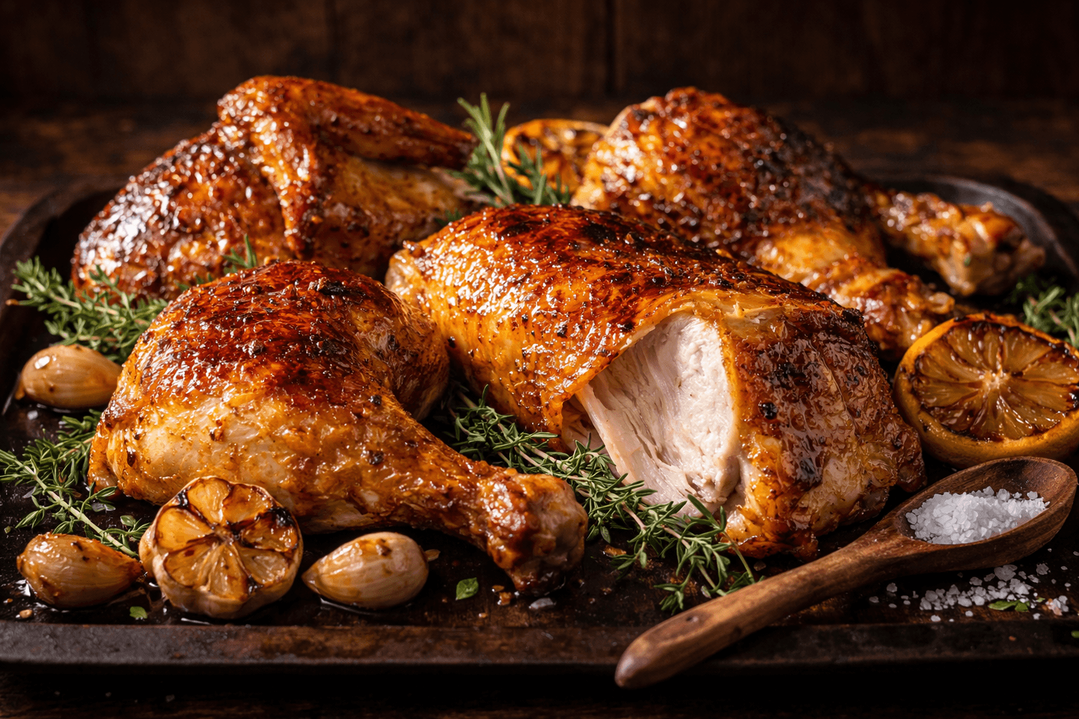 Pollo al Horno con Costra Crujiente: el Secreto para una Piel Perfecta