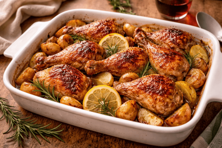 Pollo al Horno con Papas: la Receta con Pollo que Nunca Falla