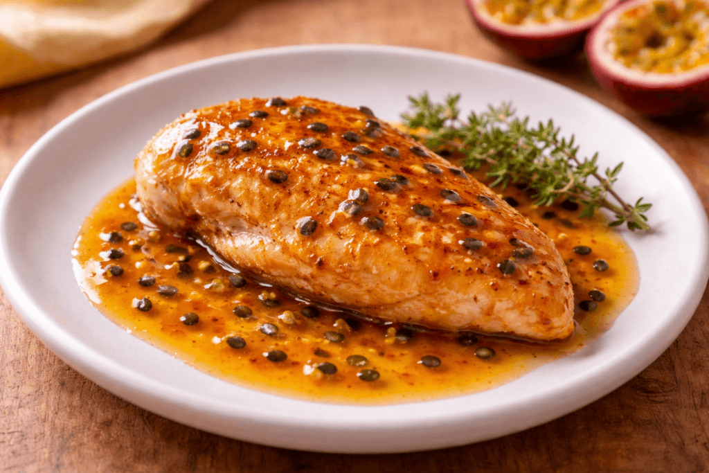 Pollo con Salsa de Maracuyá: Receta Muy Fácil