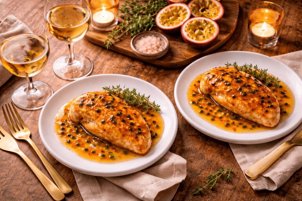 Pollo con Salsa de Maracuyá: Receta Muy Fácil