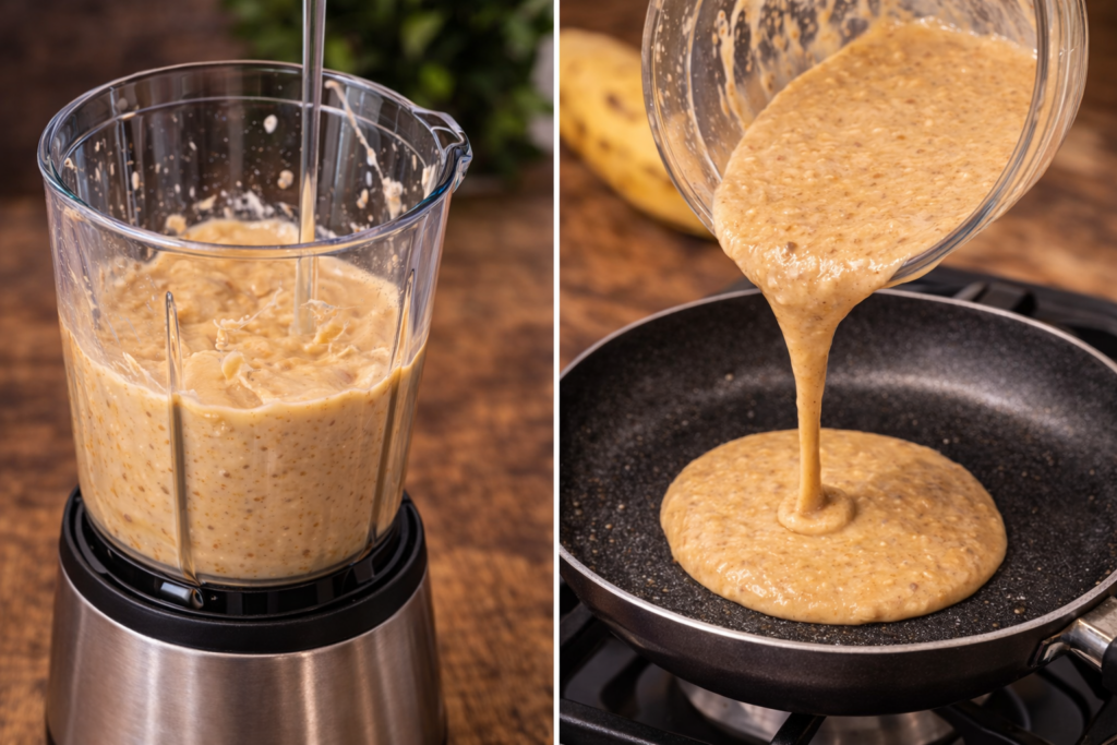 Proceso-de-preparacion-de-Panqueques-de-plátano-e-aveia-cafe-da-manha-facil-e-saudavel