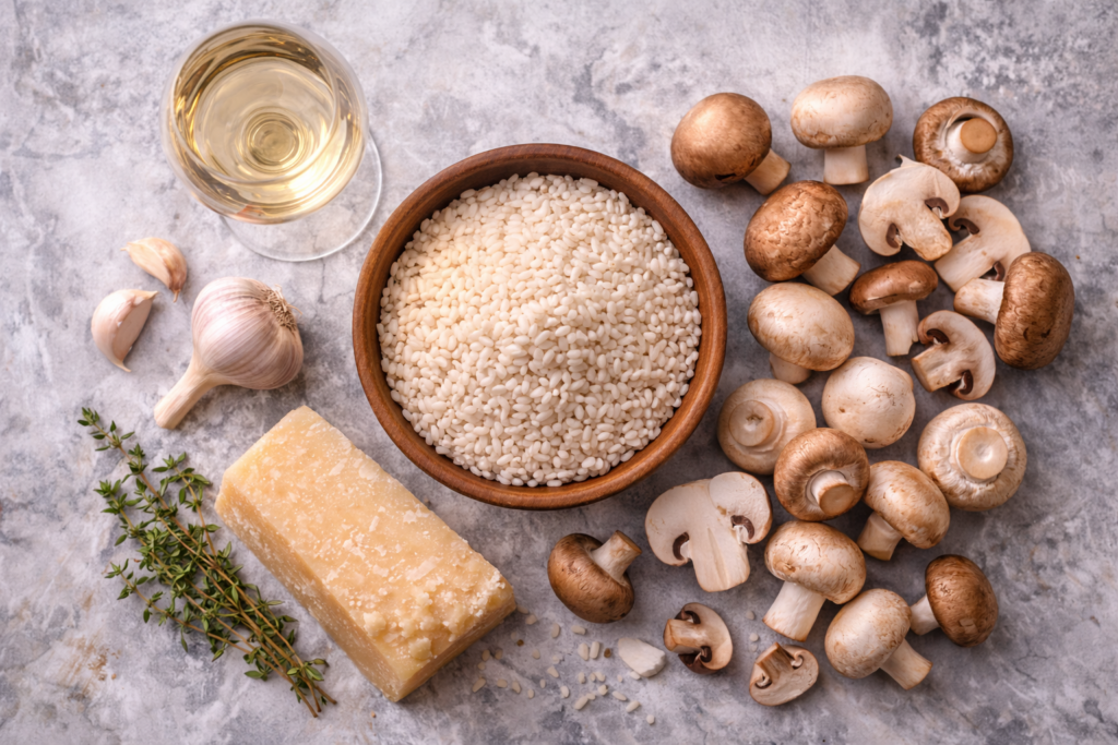 Risotto de Champiñones: La Receta Perfecta para Cenar Especial