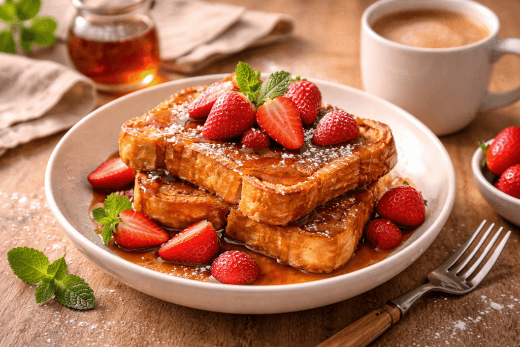 Tostadas Francesas: la Merienda Dulce con Ingredientes Simples que Enamora