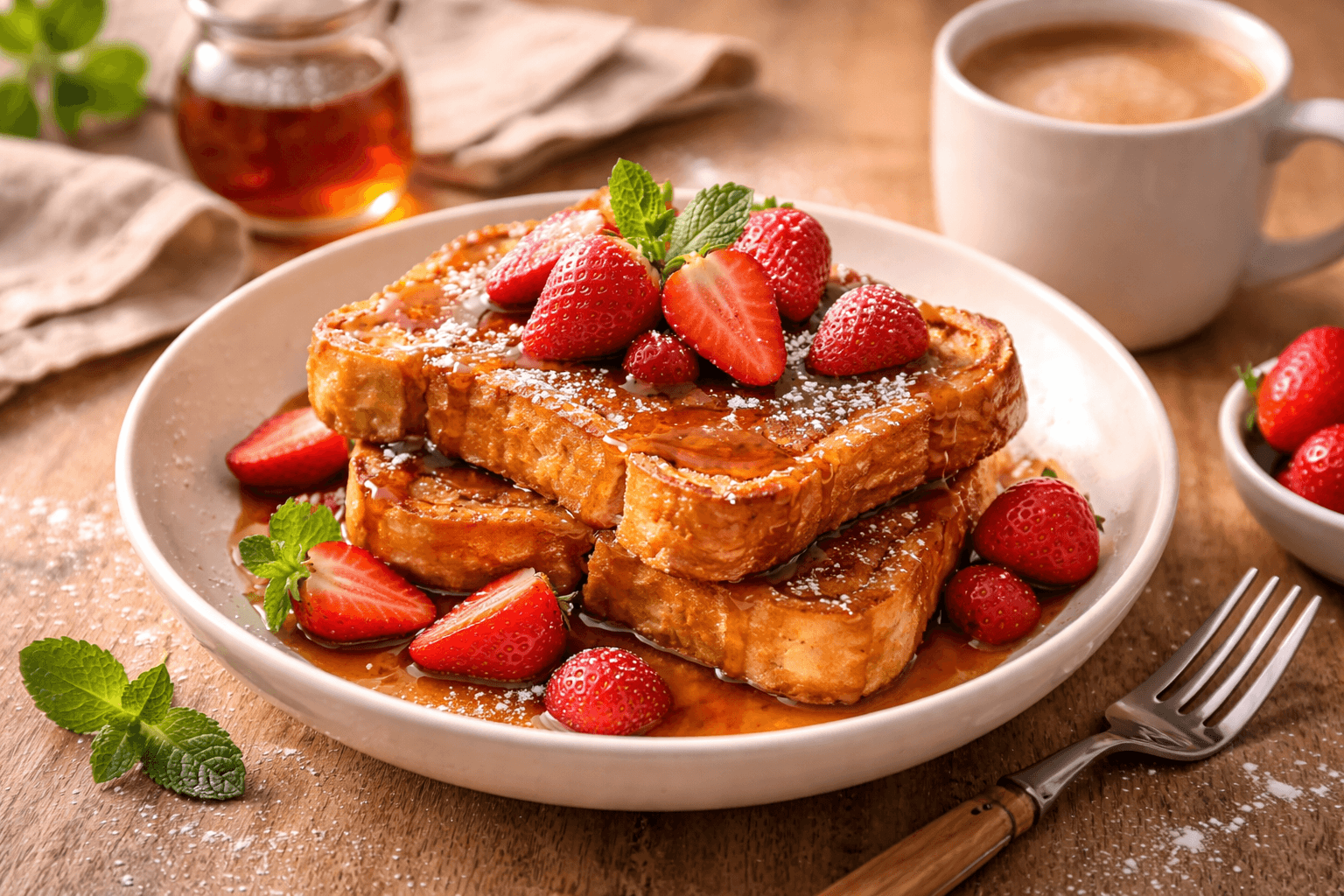 Tostadas Francesas: la Merienda Dulce con Ingredientes Simples que Enamora