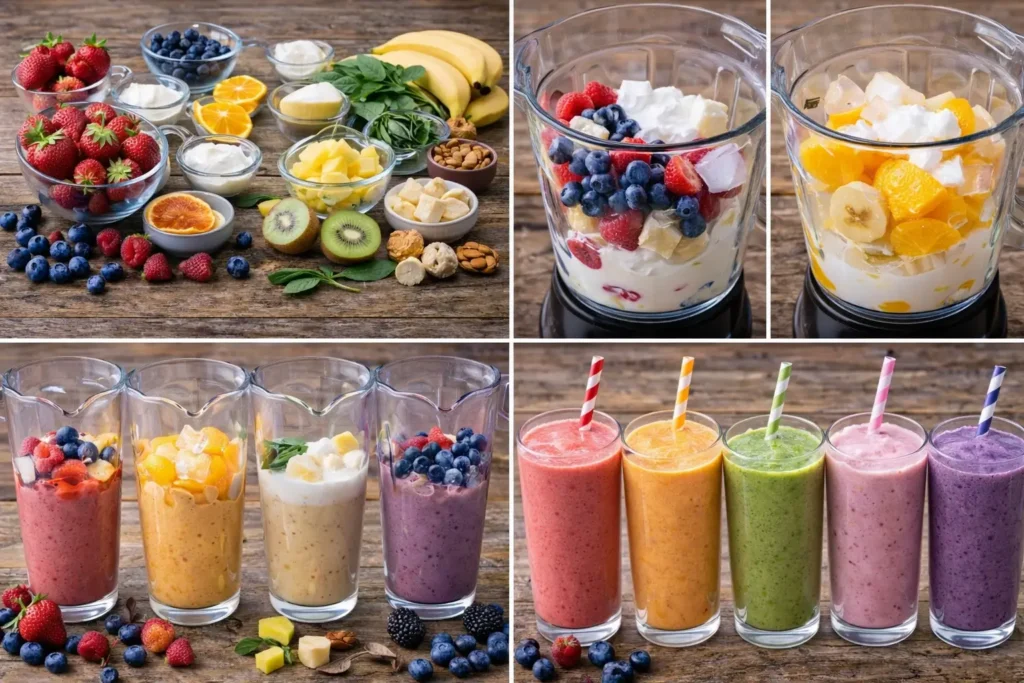 Batidos Saludables: 6 Recetas para Empezar el día con Energía