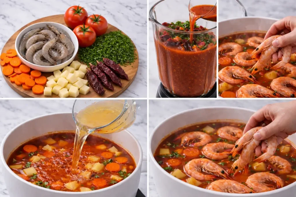 Caldo de Camarón Casero: Reconfortante, Picante y Fácil