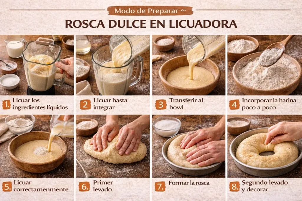 Rosca Dulce en Licuadora: Esponjosa y Fácil sin Complicaciones