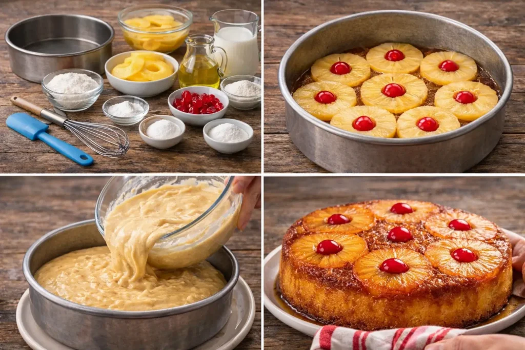 Torta de Piña Volteada: Suave, Jugosa y Caramelizada