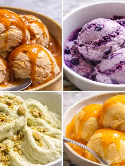 4 Recetas de Helados Cremosos: Sabores Irresistibles en Casa
