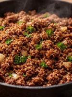 Carne Molida Jugosa y Fácil (Receta Económica Lista en 20 Minutos con 3 Ingredientes)