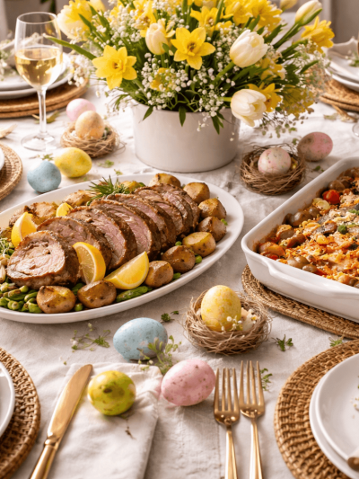 Cena de Pascua: Qué Servir para una Mesa Especial