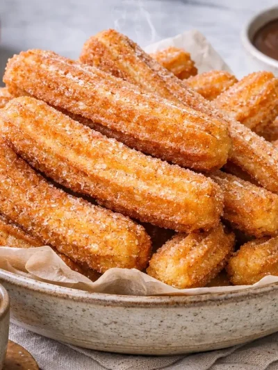 Churros Caseros Crocantes: Masa Fácil y Rendidora