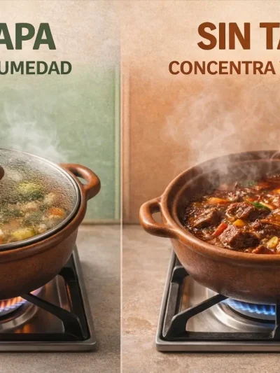 Cocinar con Tapa y sin Tapa: ¿Cuál es la Diferencia?