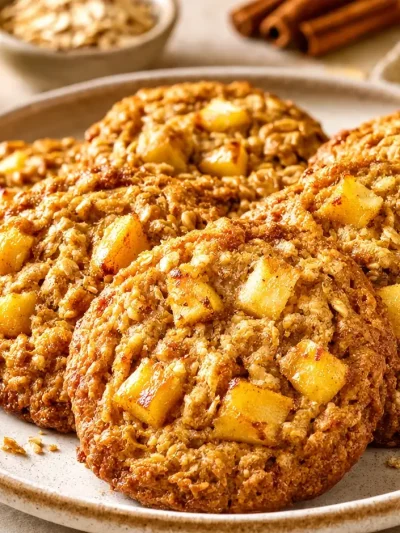 Galletas de Avena con Manzana: Saludables, Fáciles y Deliciosas