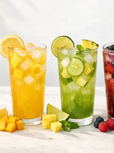 Limonadas de Sabores Caseras: 4 Recetas Refrescantes y Fáciles