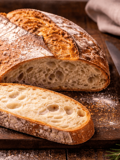 Pan Casero Fácil Sin Amasar: Crujiente por Fuera, Esponjoso por Dentro