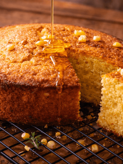 Pastel Casero de Harina de Maíz