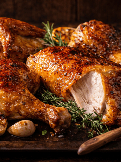 Pollo al Horno con Costra Crujiente: el Secreto para una Piel Perfecta