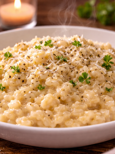 Risotto de Champiñones: La Receta Perfecta para Cenar Especial