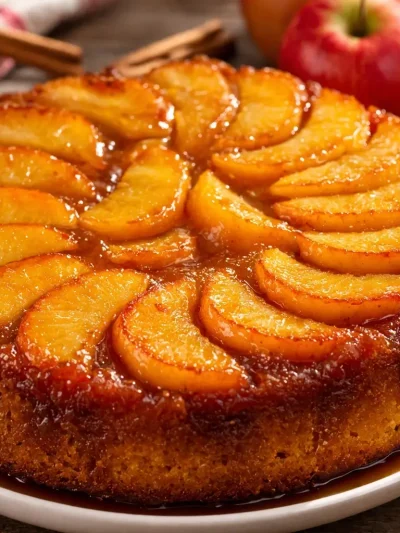 Torta de Manzana Económica: Húmeda y Caramelizada