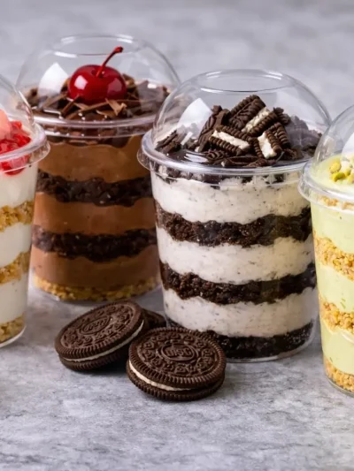 Vasitos de Postres: 4 Sabores Irresistibles y Fáciles